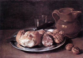 Джакомо Черути. Натюрморт. Холст, масло. 1750-е. Частная коллекция.