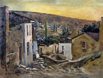 Куприн Александр Васильевич. Бахчисарай. Холст, масло. 79х105. 1935. Пензенская областная картинная галерея имени К.А.Савицкого.