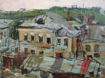 Дома (Из окна МСХШ)