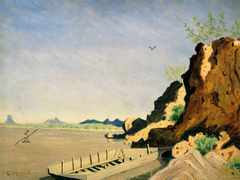 Луи Элшемус. Юма, Аризона. Холст, масло. 121,3х161,3. 1890. Собрание Филлипс.