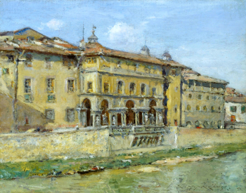 Уильям Чейз. Флоренция. Холст, масло. 62,5х78,8. 1907. Собрание Филлипс.