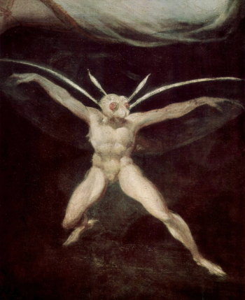 Иоганн Генрих Фюссли. Эльф. Холст, масло. 1793-1794. Кунстхаус (Цюрих).
