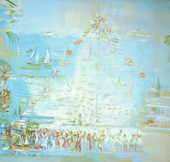 Чаругин Николай Петрович. Море мира и дружбы. Артек. Холст, масло. 130х150. 1985. Тольяттинский художественный музей.