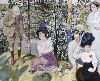 Антти Фавен. Полдень. Холст, масло. 201,5х249. 1910-1911. Атенеум (Хельсинки).