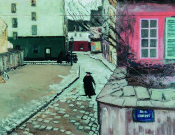 Симонович-Ефимова Нина Яковлевна. Монмартр. Холст, масло. 61х81. 1911. Саратовский государственный художественный музей имени А.Н.Радищева.