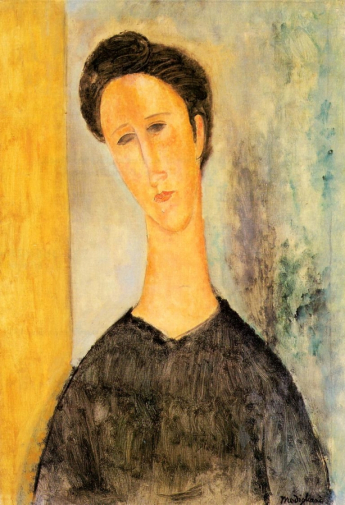 Амедео Модильяни. Женский портрет. Холст, масло. 70,8х49,2. 1910. Частное собрание.
