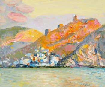 Лоза Адольф Иванович. Балаклава. Холст, масло. 50,4х60,5. 2000. Севастопольский художественный музей имени Михаила Павловича Крошицкого.