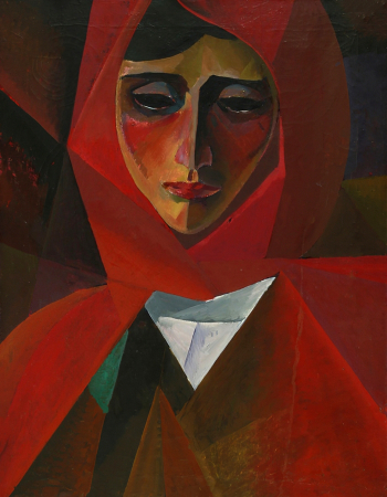 Кузнецов Алексей Александрович. Печаль. Холст, масло. 79х59. 1968. Башкирский государственный художественный музей имени М.В.Нестерова.