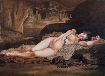 Спиридон Газис. Спящая. Холст, масло. 100х140. 1890. Частная коллекция.