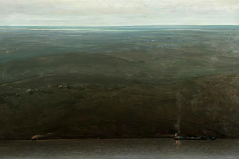 Ряузов Борис Яковлевич. Тундра. Даль. Холст, масло. 68х104. 1975-1976. Томский областной художественный музей.