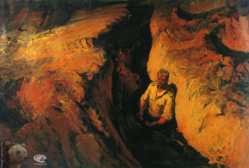 Неменский Борис Михайлович. Земля опалённая. Холст, масло. 200х300. 1957. Государственная Третьяковская галерея.