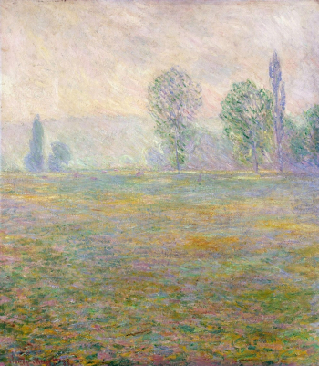 Клод Моне. Луга в Живерни. Холст, масло. 92х81. 1888. Государственный Эрмитаж.