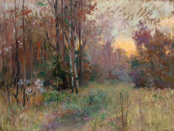 Отон Ивекович. Краина. Холст, масло. 1901. Частная коллекция.