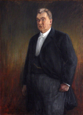 Эдвард Исто (Ээту Исто). Мауно Розендаль. Холст, масло. 125х90. 1902. Коллекция средней школы в Оулу.