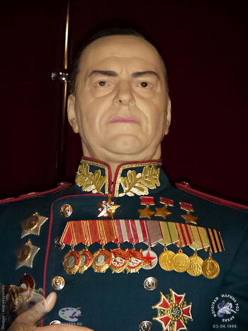Маршал Жуков. Восковая скульптура. Фотограф Марина Роз.