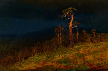 Куинджи Архип Иванович. В Крыму. Холст, масло. 38х56. 1900-1905. Саратовский государственный художественный музей имени А.Н.Радищева.