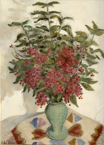 Сава Шуманович. Цветы. Холст, масло. 1940. Дом наследия (Белград).