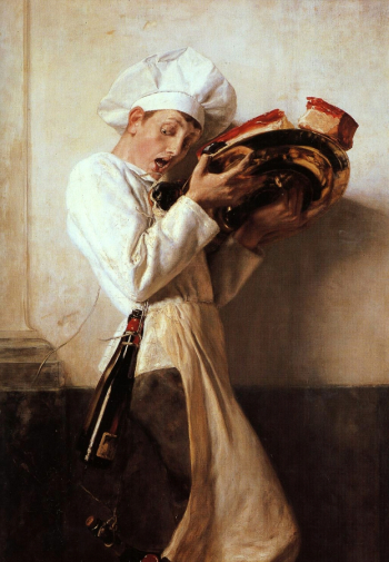 Николаос Гизис. Кондитер. Холст, масло. 127х100. 1898. Частная коллекция.