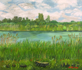 Мирко Вириус. Глубоко. Холст, масло. 55х65. 1939. Городской музей Копривницы.
