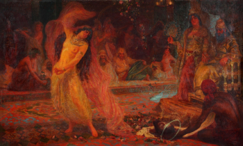 Иван Тишов. Танец Саломеи. Холст, масло. 1902. Современная галерея (Загреб).