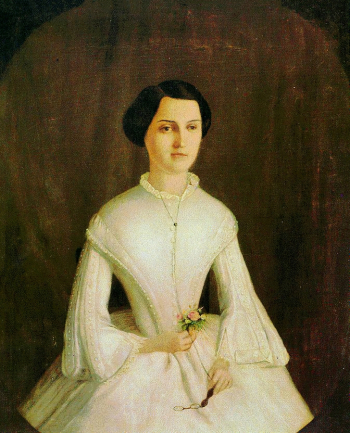 Векослав Карас. Жозефина Барак-Бернардис. Холст, масло. 40х32. 19 век. Частная коллекция.