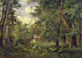 Аммон Владимир Фёдорович. Летний пейзаж. Холст, масло. 52х73. 1877. Переславль-Залесский государственный историко-архитектурный и художественный музей-заповедник.