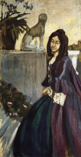 Борисов-Мусатов Виктор Эльпидифорович. В парке. Холст, масло. 1901-1903. Национальный художественный музей Республики Беларусь.