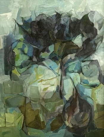 Лилли Палмер. Красная капуста. Холст, масло. 91х71. 1964. Частная коллекция.