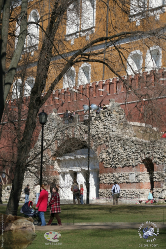 Итальянский грот в Александровском саду (Москва). Фотограф Марина Роз.