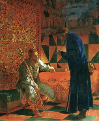 Седов Григорий Семёнович. Иван Грозный и Малюта Скуратов. Холст, масло. 140х115. 1870. Николаевский художественный музей имени В.В.Верещагина.