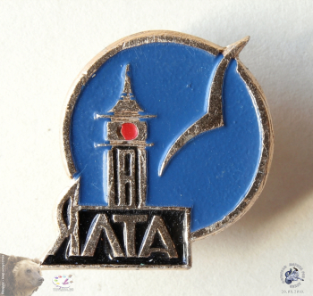 Значок `Ялта`. Маяк в Ялте