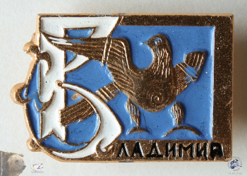 Значок `Владимир`. Рельеф Дмитриевского храма в городе Владимире