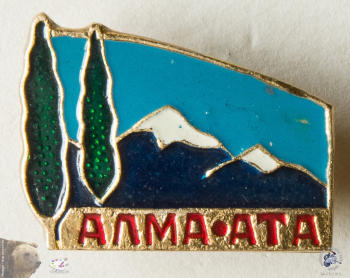 Значок `Алма-Ата`