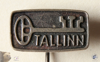 Значок `Tallinn`. Ключик от городских ворот.