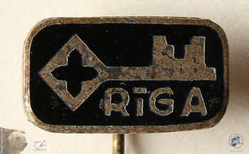 Значок `Riga`. Ключ от города.