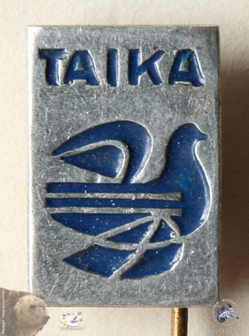 Значок `Taika` (Мир). Литовский сувенир