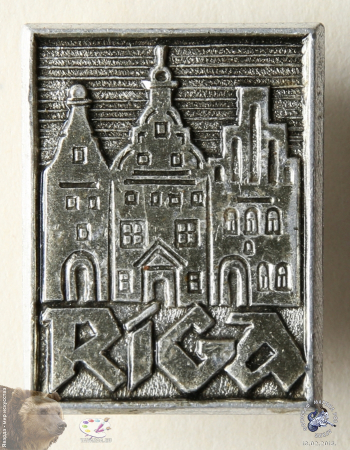 Значок `Riga. Trīs brāļi` (Рига. Три Брата)