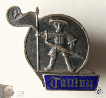Значок `Tallinn. Vana Toomas` (Таллин. Старый Тоомас)