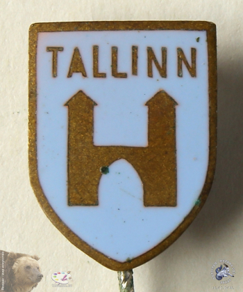 Значок `Tallinn` (Таллин). Ворота