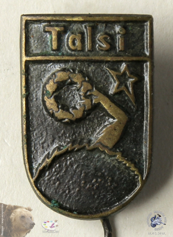 Значок `Talsi` (Талси) или Тальсен (Talsen)