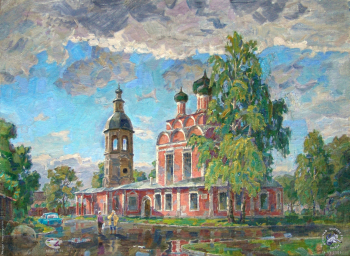 После дождя (Краеведческий музей в Осташкове)