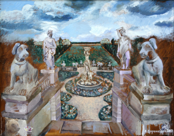 Воронкова Альбина Борисовна. Архангельское. Холст, масло. 2007. Авторское собрание.