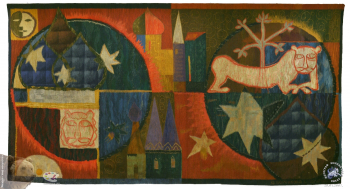 Воронкова Альбина Борисовна. Древности. Шерсть, ручное ткачество. 1965. Авторское собрание.