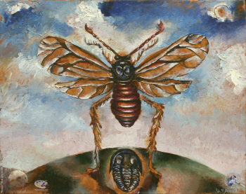 Воронкова Альбина Борисовна. Полёт. Холст, масло. 2002. Авторское собрание.