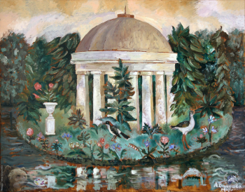 Воронкова Альбина Борисовна. Ротонда. Холст, масло. 2007. Авторское собрание.
