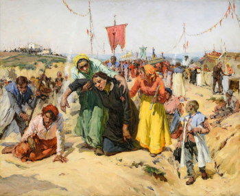 Жузе Мальоа. Обещания. Холст, масло. 59х72. 1933. Музей Жузе Мальоа.