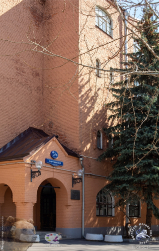 Старинное здание приюта `Вдовий дом`. Фотограф Марина Роз.