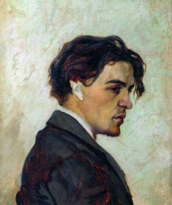 Чехов Николай Павлович. Портрет А.П.Чехова. Холст, масло. 52х43. 1884. Государственный Литературный музей.