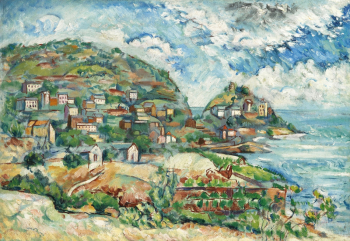 Баранов-Россине Владимир Давидович. Корсика. Холст, масло. 50х73. Частная коллекция.