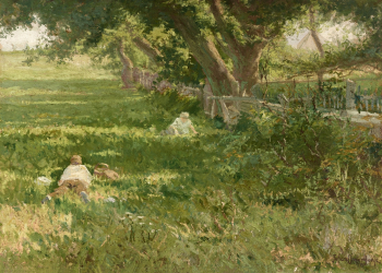 Джулиан Ондердонк. Весна. Холст, масло. 66х91,4. 1901. Музей искусств Далласа.